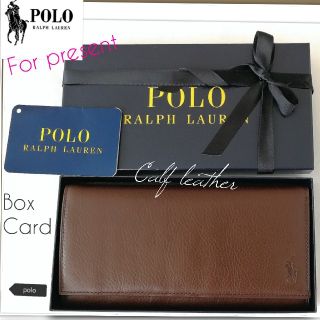 ラルフローレン(Ralph Lauren)の新品 最終セール◼ポロラルフローレン 長財布◼贈り物に最適 国内正規　BOX付き(長財布)