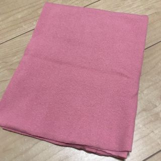 リブニット スパンテレコ  桜色 ピンク 50cm(生地/糸)