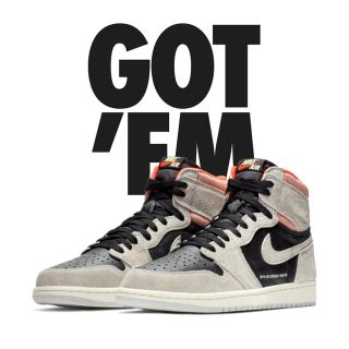 ナイキ(NIKE)のAIR JORDAN1 NEUTRAL GREY(スニーカー)