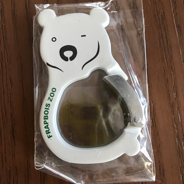 FRAPBOIS(フラボア)のFRABOIS ZOO カラビナ  未使用 レディースのファッション小物(キーホルダー)の商品写真