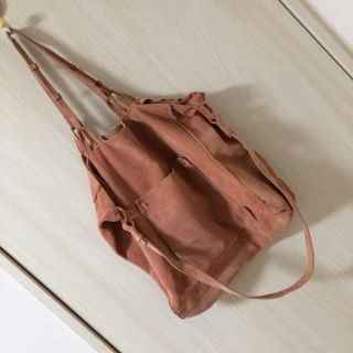 ザラ(ZARA)のZARA 牛革 2wayバッグ ピンク(トートバッグ)