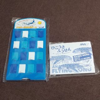 エーエヌエー(ゼンニッポンクウユ)(ANA(全日本空輸))の【ANA】おもちゃ2点セット(知育玩具)