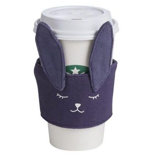 スターバックスコーヒー(Starbucks Coffee)の●国内発送●スターバックス ： カップスリーブ うさぎ 中秋限定商品  スタバ (その他)