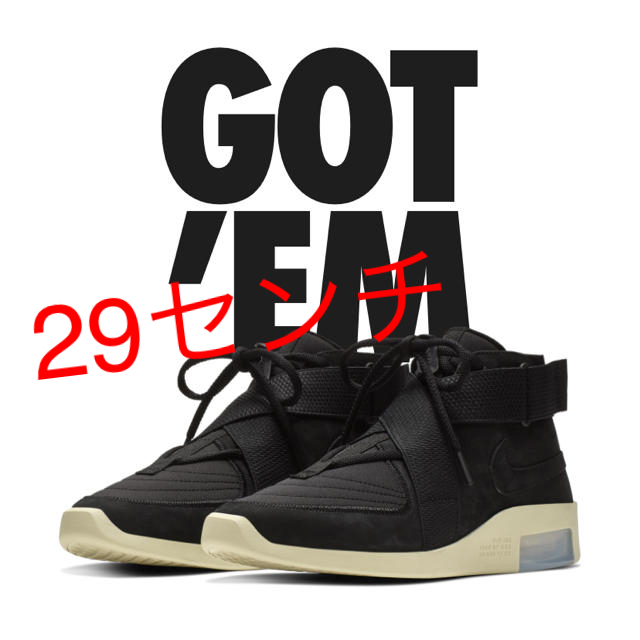 NIKE AIR FEAR OF GOD レイド 29㎝
