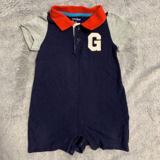 ギャップ(GAP)の(size80)babyGap♡ポロ ロンパース(ロンパース)