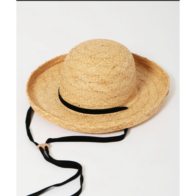 CA4LA(カシラ)のラフィアストラップハット レディースの帽子(麦わら帽子/ストローハット)の商品写真