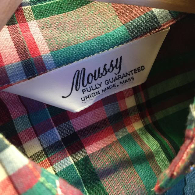 moussy(マウジー)のチェックシャツ レディースのトップス(その他)の商品写真