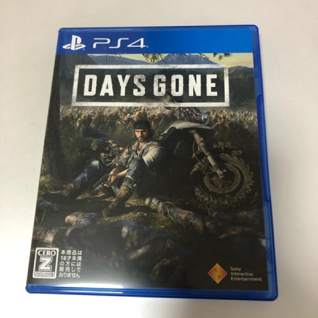 PlayStation4(プレイステーション4)の美品 DAYS GONE コード未使用 エンタメ/ホビーのゲームソフト/ゲーム機本体(家庭用ゲームソフト)の商品写真