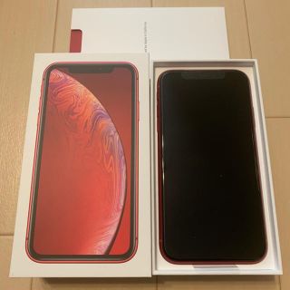 アイフォーン(iPhone)のiPhone XR 64GB レッド(スマートフォン本体)