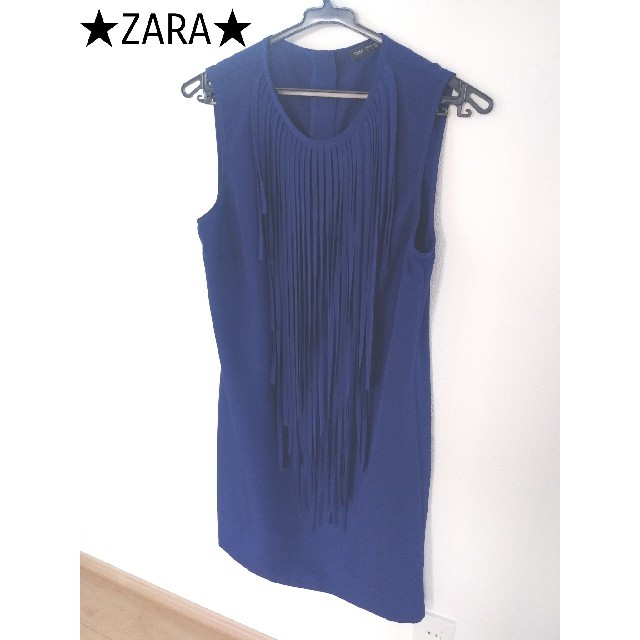 ZARA(ザラ)の★ZARA★ドレス　ワンピース　ノースリーブ レディースのフォーマル/ドレス(ミディアムドレス)の商品写真