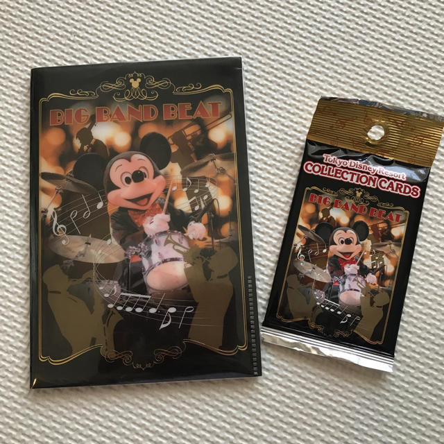 ミッキーマウス(ミッキーマウス)のビックバンドビート BBB ディズニーシー ポストカード コレクションカード エンタメ/ホビーのコレクション(その他)の商品写真