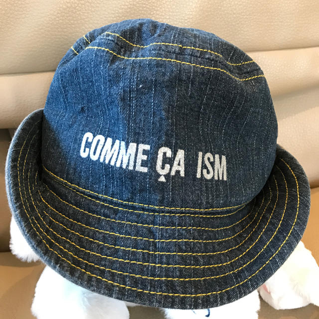 COMME CA ISM(コムサイズム)の値下げ★コムサイズム 48㎝ 帽子 キッズ/ベビー/マタニティのこども用ファッション小物(帽子)の商品写真