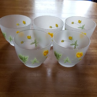 ヒロミチナカノ(HIROMICHI NAKANO)のガラス製グラス5客(グラス/カップ)