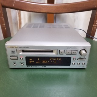 オンキヨー(ONKYO)の希少❗録音/再生完動品❗ONKYO MDレコーダーMD-105TX(その他)