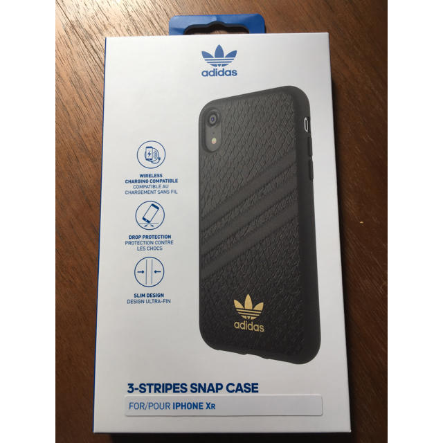 adidas - 新品正規品adidasオフィシャルiPhoneXRケースブラックアディダスの通販 by shop｜アディダスならラクマ