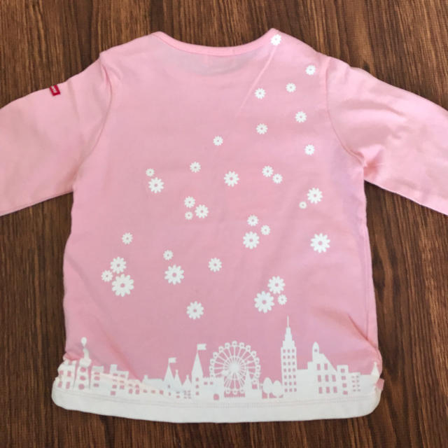 HOT BISCUITS(ホットビスケッツ)のミキハウス カットソー キッズ/ベビー/マタニティのキッズ服女の子用(90cm~)(Tシャツ/カットソー)の商品写真