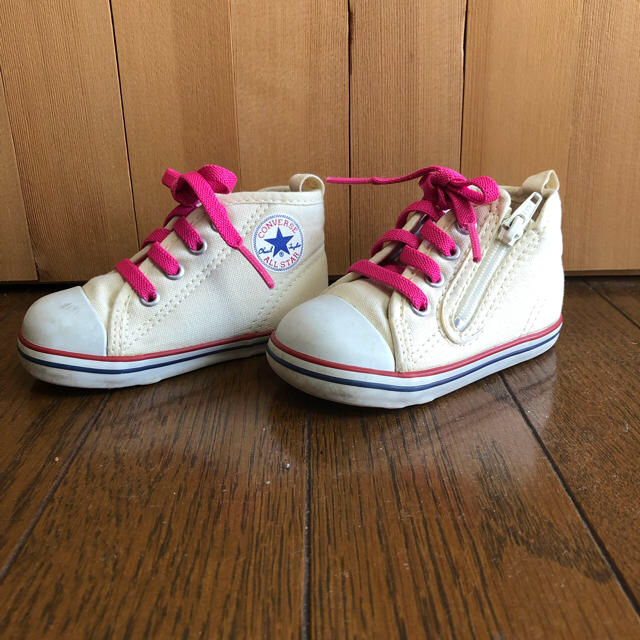 CONVERSE(コンバース)のコンバース ハイカットスニーカー(はるこ様専用) キッズ/ベビー/マタニティのベビー靴/シューズ(~14cm)(スニーカー)の商品写真