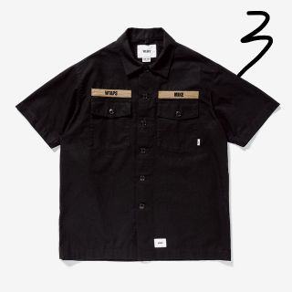 ダブルタップス(W)taps)のWtaps 19ss buds ss shirt 黒 3(シャツ)