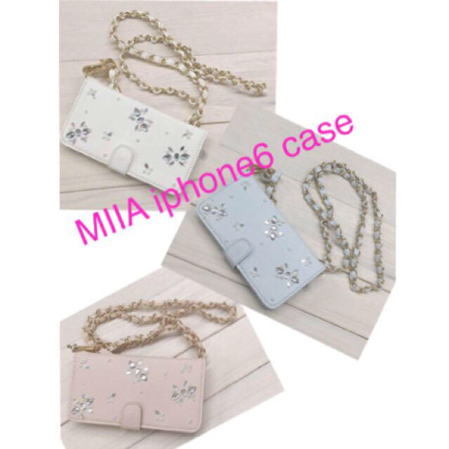 MIIA(ミーア)のMIIA iPhone6 case レディースのファッション小物(その他)の商品写真
