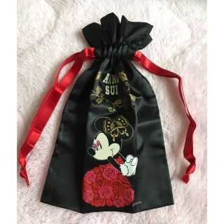 ミニーマウス(ミニーマウス)のANNA SUI ミニーちゃん巾着(ポーチ)