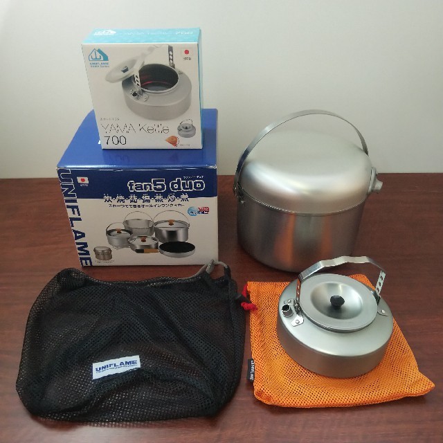 ユニフレーム(UNIFLAME) fan5duoと山ケトル700のセット | gellonautos.cl