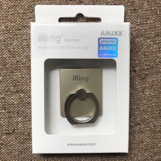 アップル(Apple)のアイリング iRing ゴールド  正規品 バンカーリング (iPhoneケース)