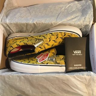 シュプリーム(Supreme)の黄 30cm Supreme/Vans Diamond Slip-On Pro(スニーカー)