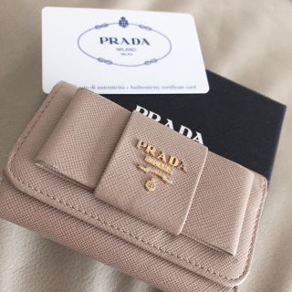 プラダ(PRADA)のPRADA♡リボン キーケース(キーケース)