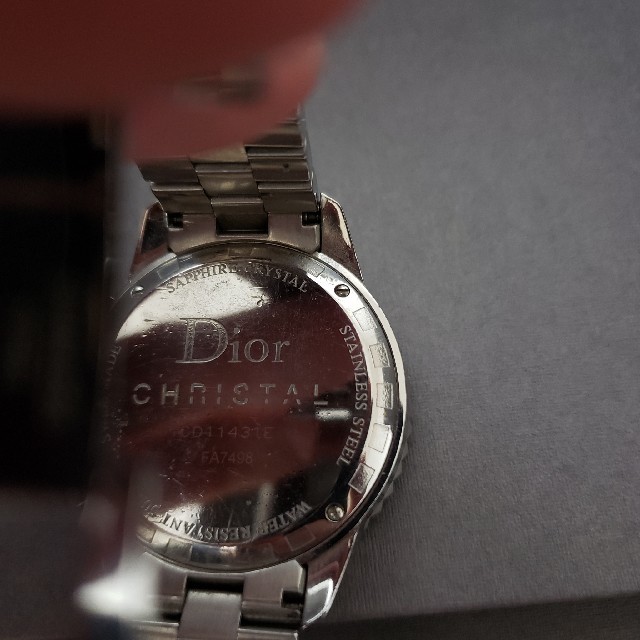 Dior Homme 腕時計クリスタルクロノグラフChristianDior