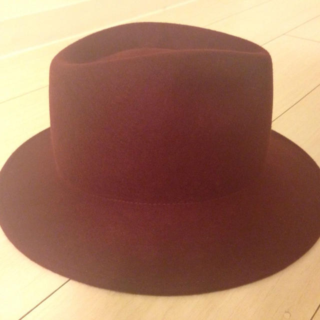 ENVYM(アンビー)のENVYM  中折れハット 新品 レディースの帽子(ハット)の商品写真