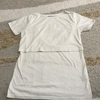 まめすけ様専用  授乳口付きTシャツ(マタニティトップス)