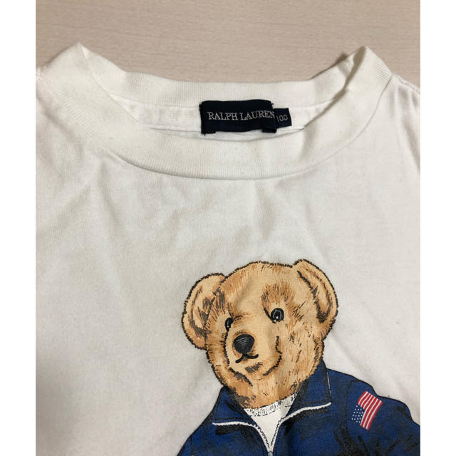 Ralph Lauren(ラルフローレン)のラルフローレン ベアー Tシャツ 100㎝ キッズ/ベビー/マタニティのキッズ服男の子用(90cm~)(Tシャツ/カットソー)の商品写真