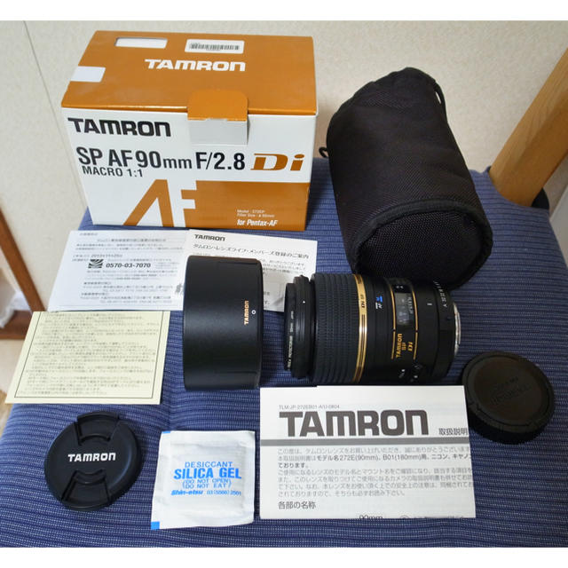 TAMRON(タムロン)のTAMRON SP AF90mm F/2.8 Di macro1:1ペンタックス スマホ/家電/カメラのカメラ(レンズ(単焦点))の商品写真