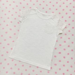 CHEROKEE♡袖透けレース♡お洒落コーデ◎半袖Tシャツ♡95♡(Tシャツ/カットソー)