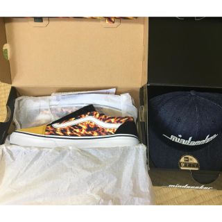 ヴァンズ(VANS)のmindseeker × VANS "FLAME" 26.5㎝ NEWERA (スニーカー)