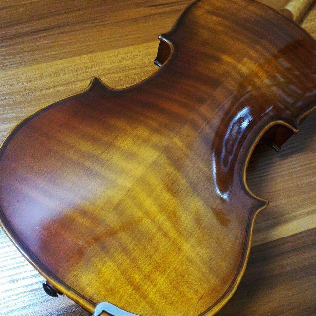 【天然虎杢高級材】スズキ 1/2 特シリーズ No.1 バイオリン 1963 楽器の弦楽器(ヴァイオリン)の商品写真
