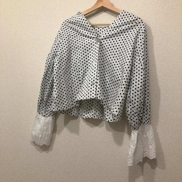 tocco(トッコ)のお値下げしました♡ドットブラウス♡ レディースのトップス(シャツ/ブラウス(長袖/七分))の商品写真