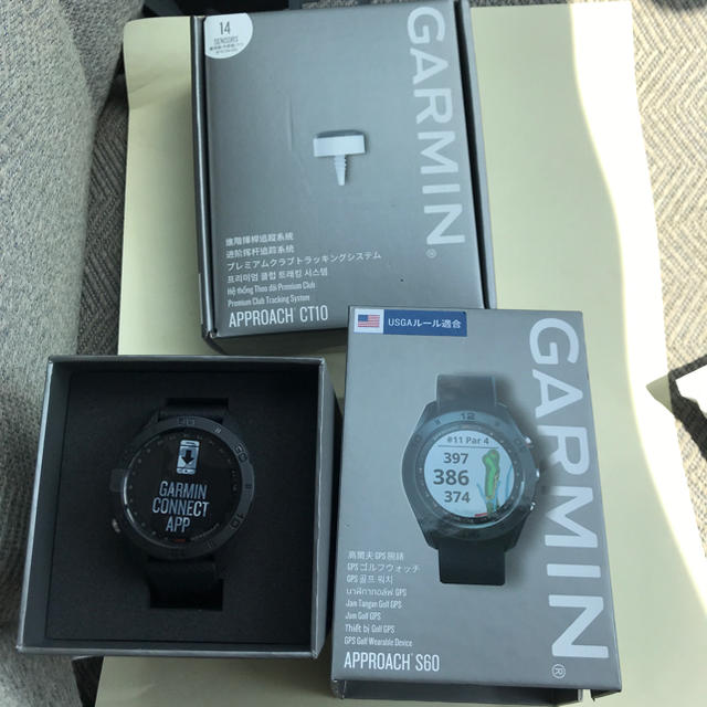 送料0円】 GARMIN - ガーミンアプローチS60とCT10 14センサー その他