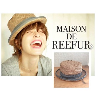 メゾンドリーファー(Maison de Reefur)のメゾンドリーファー　麦わら帽子(麦わら帽子/ストローハット)