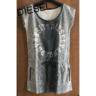 ディーゼル(DIESEL)のディーゼル ミニスエットワンピース(ミニワンピース)