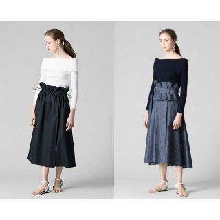 アドーア(ADORE)の新品タグ付●ADOREアドーア●ドライストレッチリブニット￥25920(ニット/セーター)