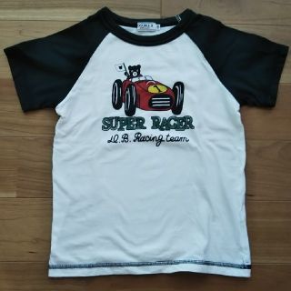 ダブルビー(DOUBLE.B)の【yuu様ご専用】DOUBLE.B　半袖レーサーＴシャツ　110cm(Tシャツ/カットソー)