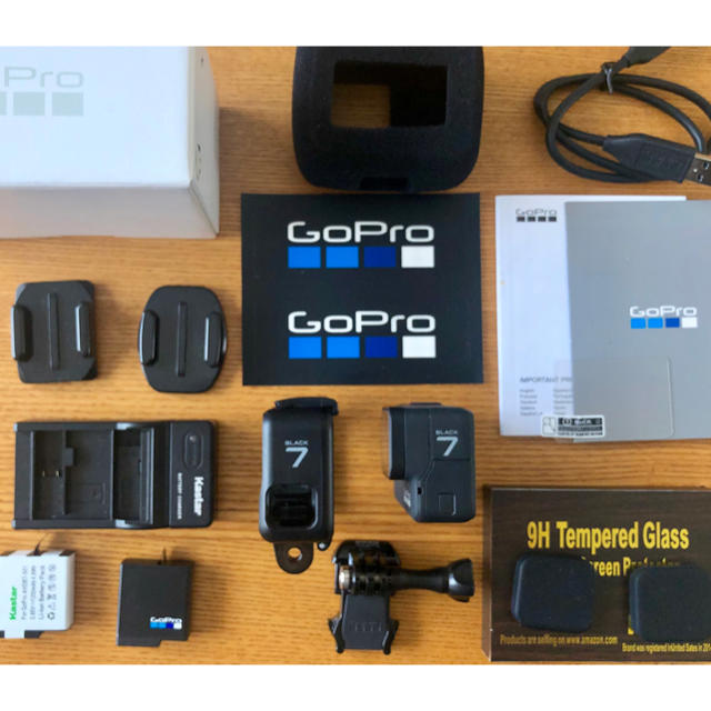 GoPro Hero7 Black 予備バッテリー&アクセサリー付き | aosacoffee.com