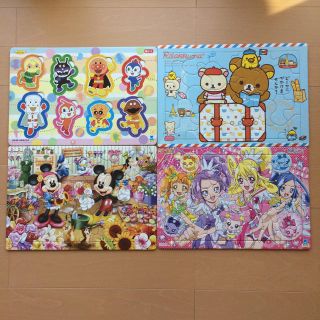 幼児用パズル 4種(知育玩具)