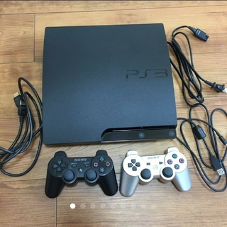 プレイステーション3(PlayStation3)のPS3 本体 ジャンク品 コントローラー 2個 ソフトセット(家庭用ゲーム機本体)