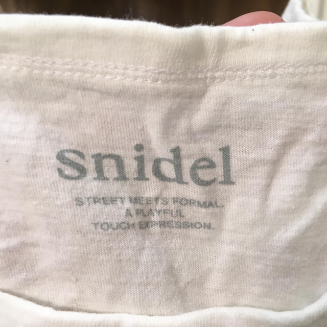 SNIDEL(スナイデル)のsnidel ロゴ タンクトップ レディースのトップス(タンクトップ)の商品写真