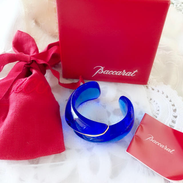 バカラ コキアージュ バングル Baccarat クリスタル ブレス