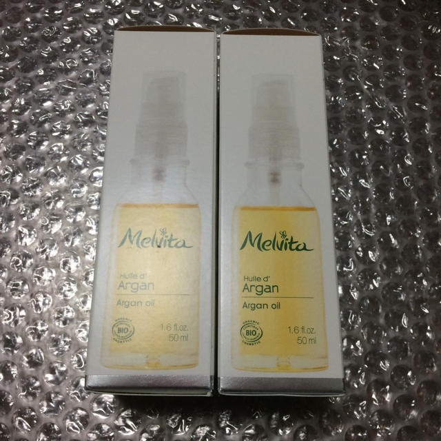 Melvita(メルヴィータ)の並行輸入 Melvita メルヴィータ アルガンオイルビオオイル 50ml×2  コスメ/美容のスキンケア/基礎化粧品(フェイスオイル/バーム)の商品写真