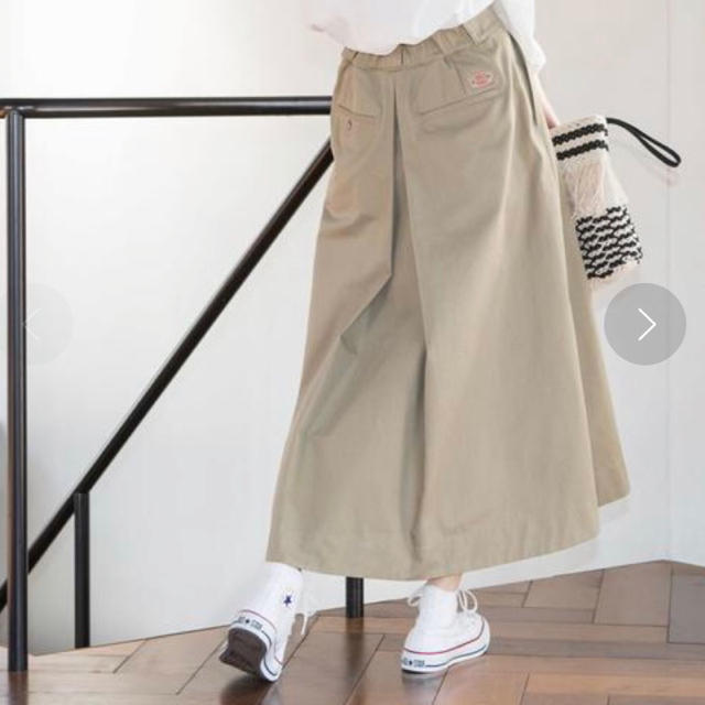 coen(コーエン)のDickies(ディッキーズ)フレアロングスカート レディースのスカート(ロングスカート)の商品写真