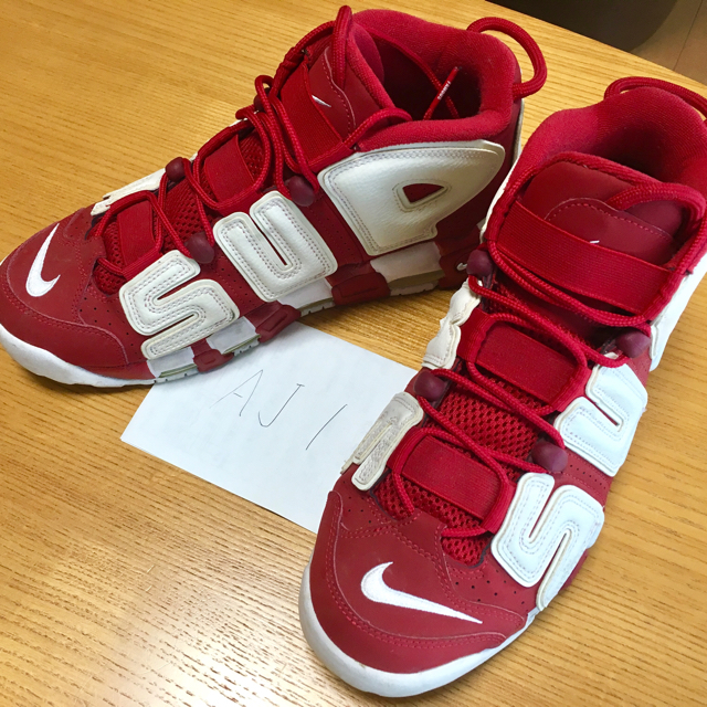 Supreme / Nike Air more uptempo  シュプテン